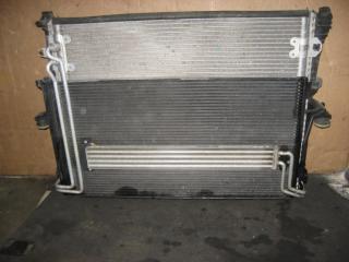 кассета радиаторов Volkswagen Touareg 1 поколение 2004, 4.2 л., i, AXQ, бензин, АКПП, белый, внедорожник 5 дв., полный привод, 7L0121253, 7L0422885B, 7L0317021, 7L0820411G