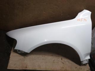 крыло переднее левое Volkswagen Touareg 1 поколение 2004, 4.2 л., i, AXQ, бензин, АКПП, белый, внедорожник 5 дв., полный привод