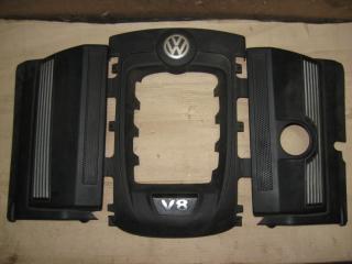 декоративная крышка двигателя Volkswagen Touareg 1 поколение 2004, 4.2 л., i, AXQ, бензин, АКПП, белый, внедорожник 5 дв., полный привод, 7L3103505, 7L6103505A, 7L6103925