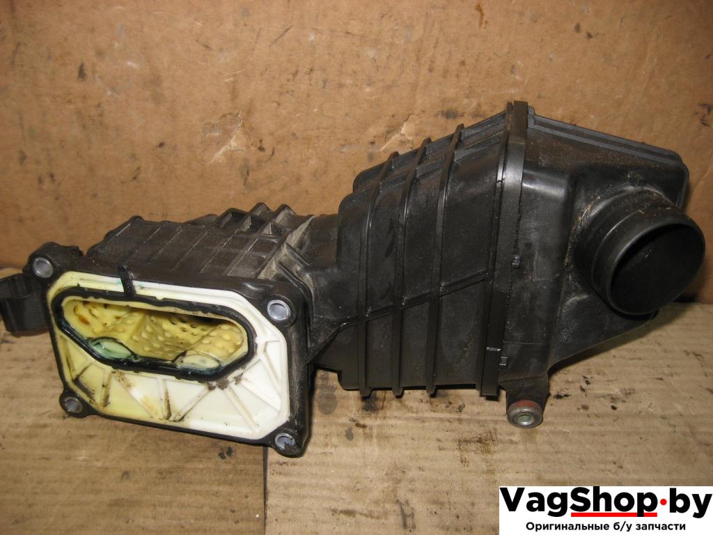 воздуховод Volkswagen Passat B6 2009, 1.4 л., TSI, бензин, газ, АКПП, черный, универсал, передний привод, 03C145755J - фото №1