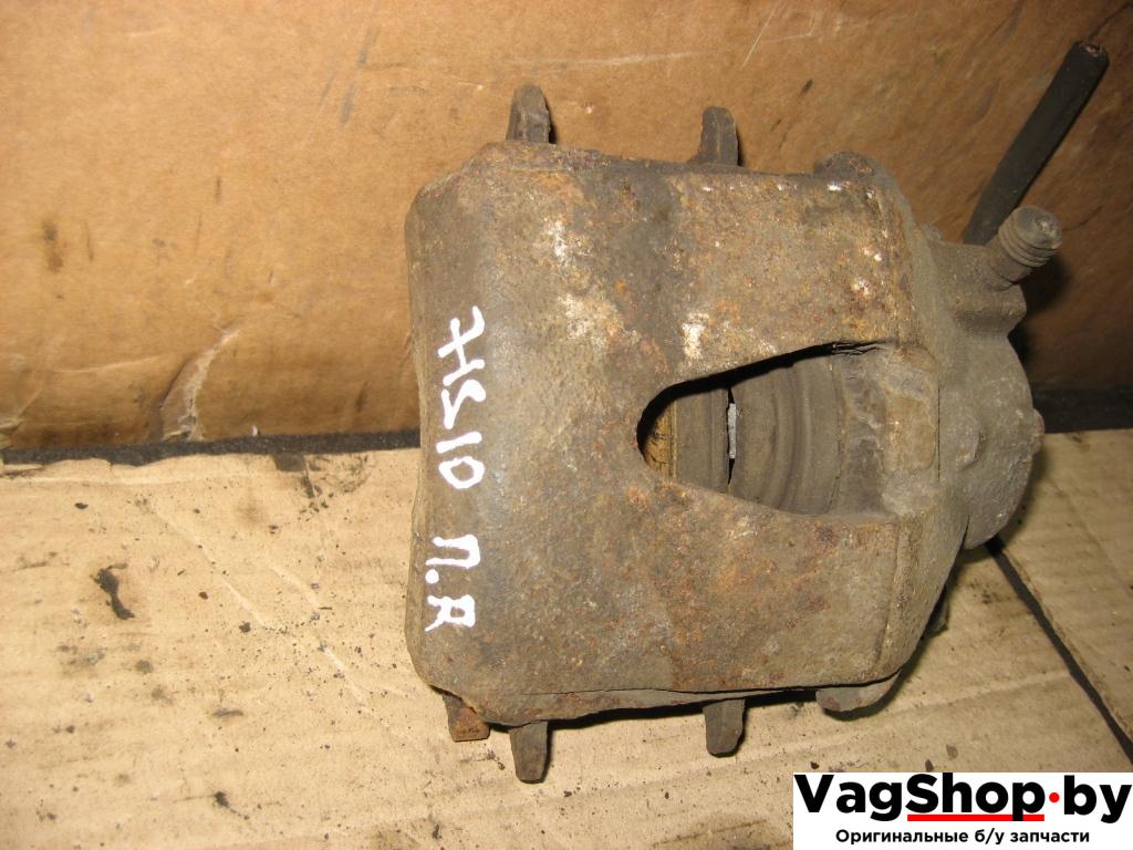 суппорт передний правый Volkswagen Golf 5 поколение 2007, 1.9 л., TDi, BLS, дизель, МКПП, черный, универсал, передний привод, 1K0615124D - фото №1