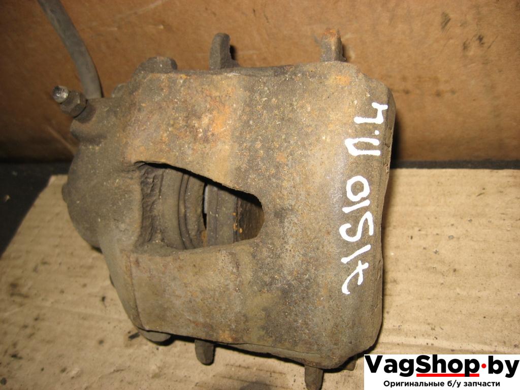 суппорт передний левый Volkswagen Golf 5 поколение 2007, 1.9 л., TDi, BLS, дизель, МКПП, черный, универсал, передний привод, 1K0615123D - фото №1