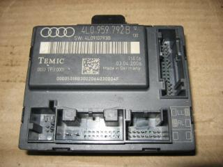 модуль управления двери Audi Q7 4L 2007, 3.0 л., TDi, BUG, дизель, АКПП, серый, внедорожник 5 дв., полный привод, 4L0959792B
