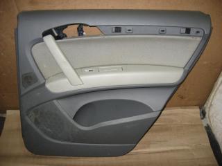 обшивка двери задняя правая Audi Q7 4L 2007, 3.0 л., TDi, BUG, дизель, АКПП, серый, внедорожник 5 дв., полный привод