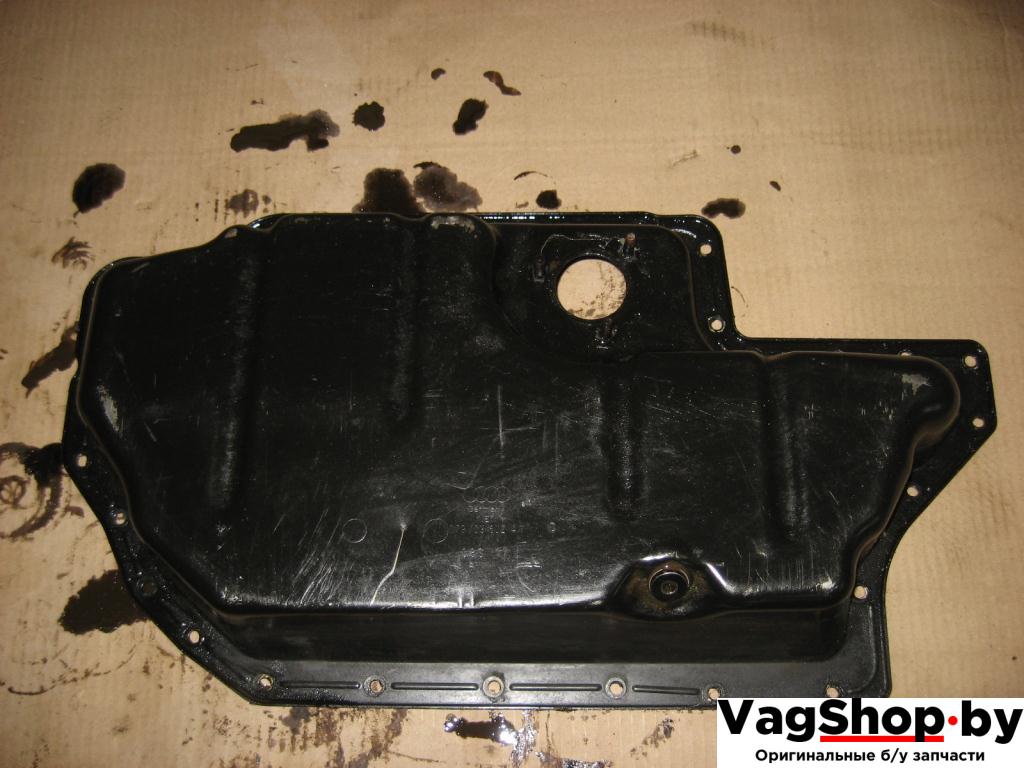 масляный поддон Audi A6 4F/C6 2007, 4.2 л., FSI, BVJ, бензин, АКПП, синий темный, седан, полный привод, 079103602AT - фото №1