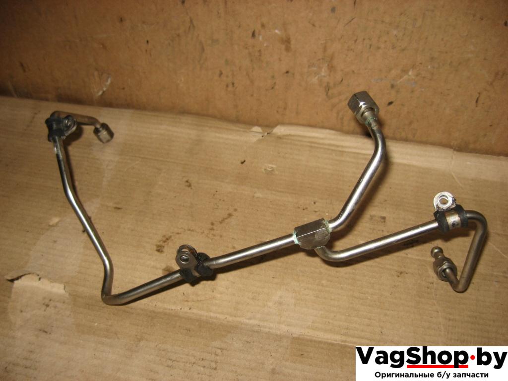 трубка топливная Audi A6 4F/C6 2007, 4.2 л., FSI, BVJ, бензин, АКПП, синий темный, седан, полный привод - фото №1