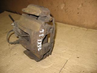 суппорт задний левый Volkswagen Touareg 1 поколение 2005, 2.5 л., TDi, BAC, дизель, АКПП, серый, внедорожник 5 дв., полный привод