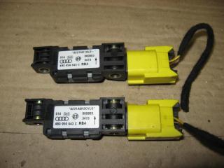 датчик удара Volkswagen Touareg 1 поколение 2005, 2.5 л., TDi, BAC, дизель, АКПП, серый, внедорожник 5 дв., полный привод, 4B0959643C