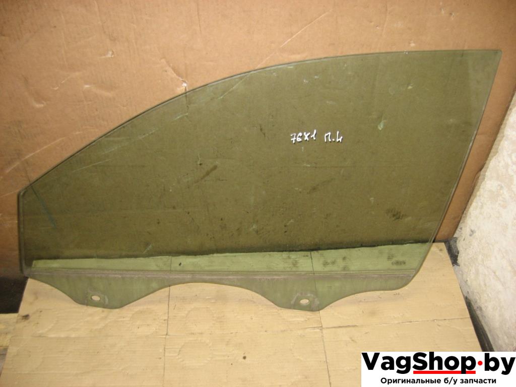 стекло двери передней левой Volkswagen Touareg 1 поколение 2005, 2.5 л., TDi, BAC, дизель, АКПП, серый, внедорожник 5 дв., полный привод - фото №1