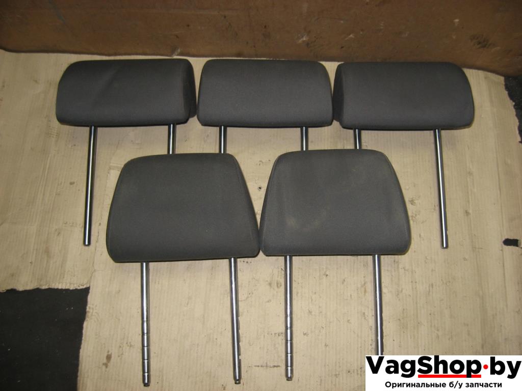 подголовник Volkswagen Golf Plus 1 поколение 2008, 1.9 л., TDi, BLS, дизель, МКПП, серый, хетчбэк 5 дв., передний привод - фото №1