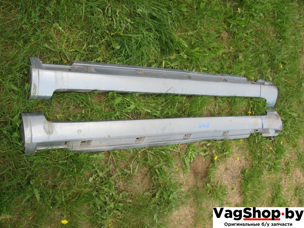 накладка на порог Volkswagen Passat B7 2011, 2.0 л., TDi, CFG, дизель, АКПП, серебро, универсал, полный привод - фото №1