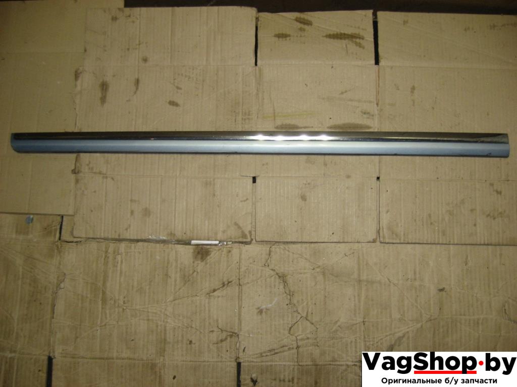 молдинг двери передней левой Volkswagen Passat B7 2011, 2.0 л., TDi, CFG, дизель, АКПП, серебро, универсал, полный привод, 3AA854939A - фото №1