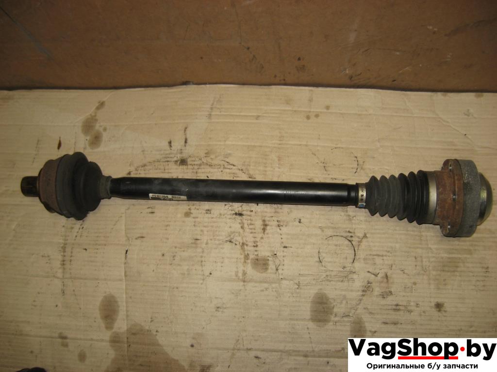полуось задняя (приводной вал, ШРУС) Audi A6 4F/C6 2005, 4.2 л., i, BAT, бензин, АКПП, темно-синий, седан, полный привод, 4F0501203B - фото №1