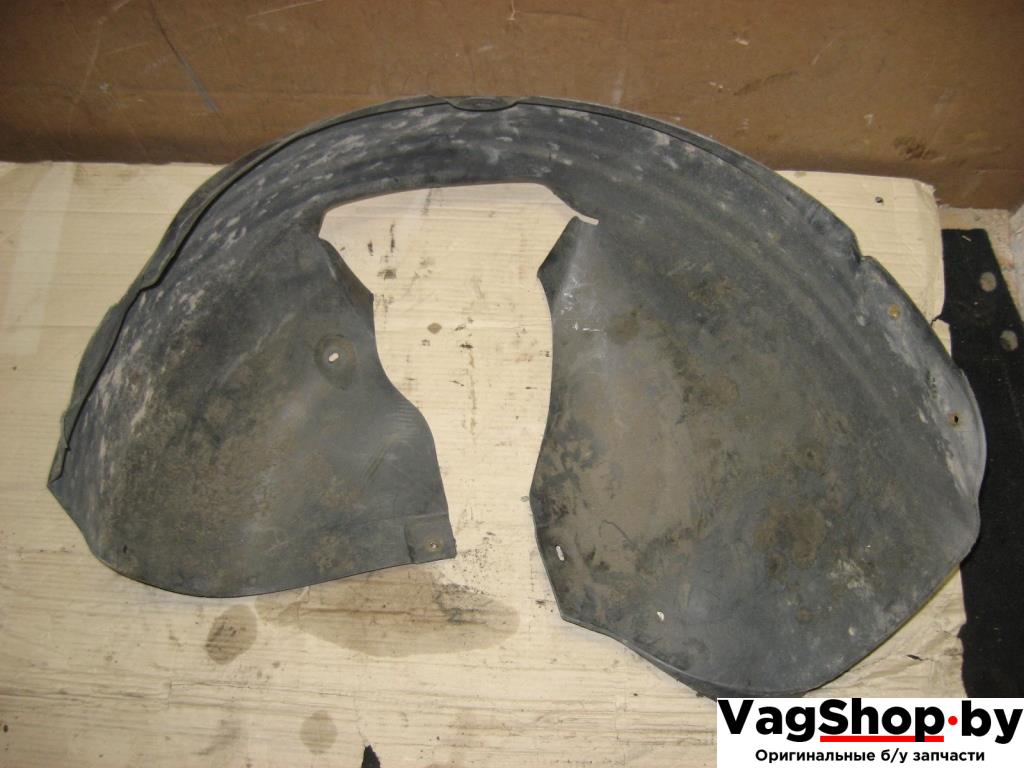 защита арок передняя левая (подкрылок) Volkswagen Golf 5 поколение 2005, 2.0 л., TDi, BMM, дизель, АКПП, черный, хетчбэк 5 дв., передний привод, 1K0805977B - фото №1