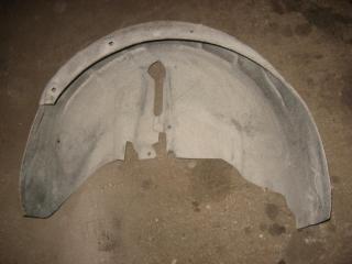 защита арок задняя правая (подкрылок) Audi A6 4F/C6 2007, 2.8 л., FSI, BDX, бензин, АКПП, черный, универсал, передний привод, 4F0810172D