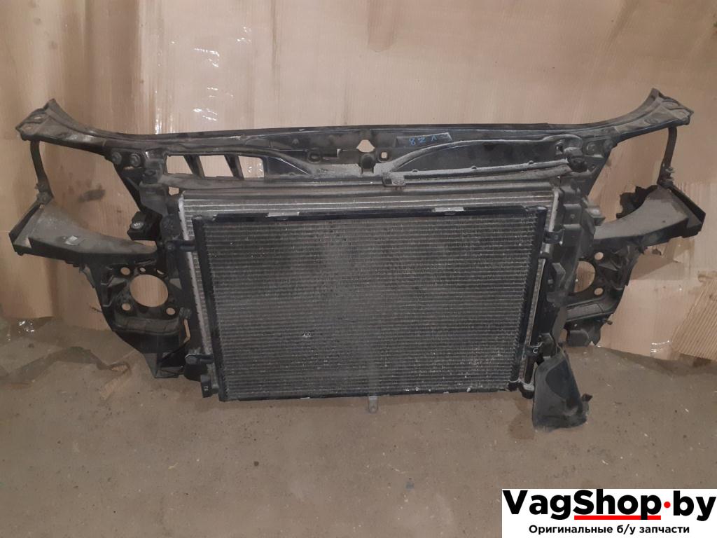 передняя панель крепления облицовки (телевизор) Audi A4 B7 2007, 3.0 л., TDi, ASB, дизель, МКПП, серый, универсал, полный привод, 8E0805594J - фото №1