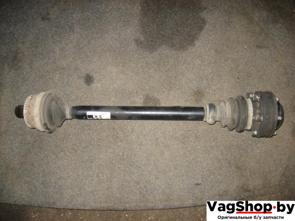 полуось задняя (приводной вал, ШРУС) Audi A4 B7 2007, 3.0 л., TDi, ASB, дизель, МКПП, серый, универсал, полный привод, 8E0501203S - фото №1
