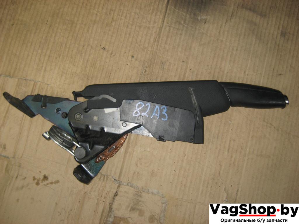 рычаг ручного тормоза (ручника) Audi A4 B7 2007, 3.0 л., TDi, ASB, дизель, МКПП, серый, универсал, полный привод - фото №1