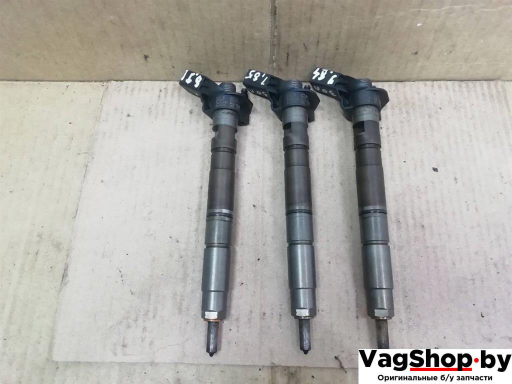 форсунка Audi A4 B7 2007, 3.0 л., TDi, ASB, дизель, МКПП, серый, универсал, полный привод, 059130277AH, 0445115052 - фото №1