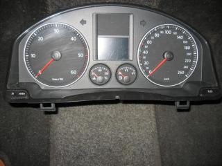 щиток приборов (приборная панель) Volkswagen Golf Plus 1 поколение 2006, 1.9 л., TDi, BLS, дизель, МКПП, серый, хетчбэк 5 дв., передний привод, 1K0920863B