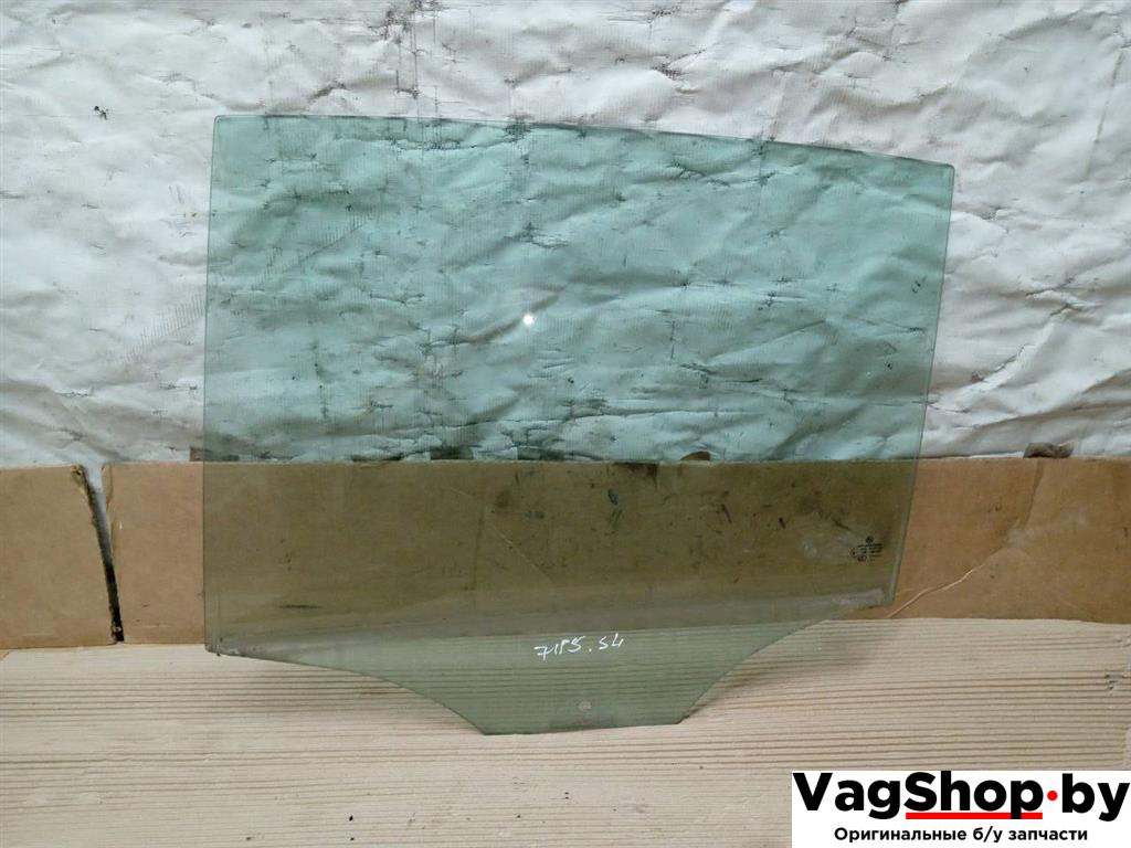 стекло двери задней левой Volkswagen Golf Plus 1 поколение 2006, 1.9 л., TDi, BLS, дизель, МКПП, серый, хетчбэк 5 дв., передний привод - фото №1