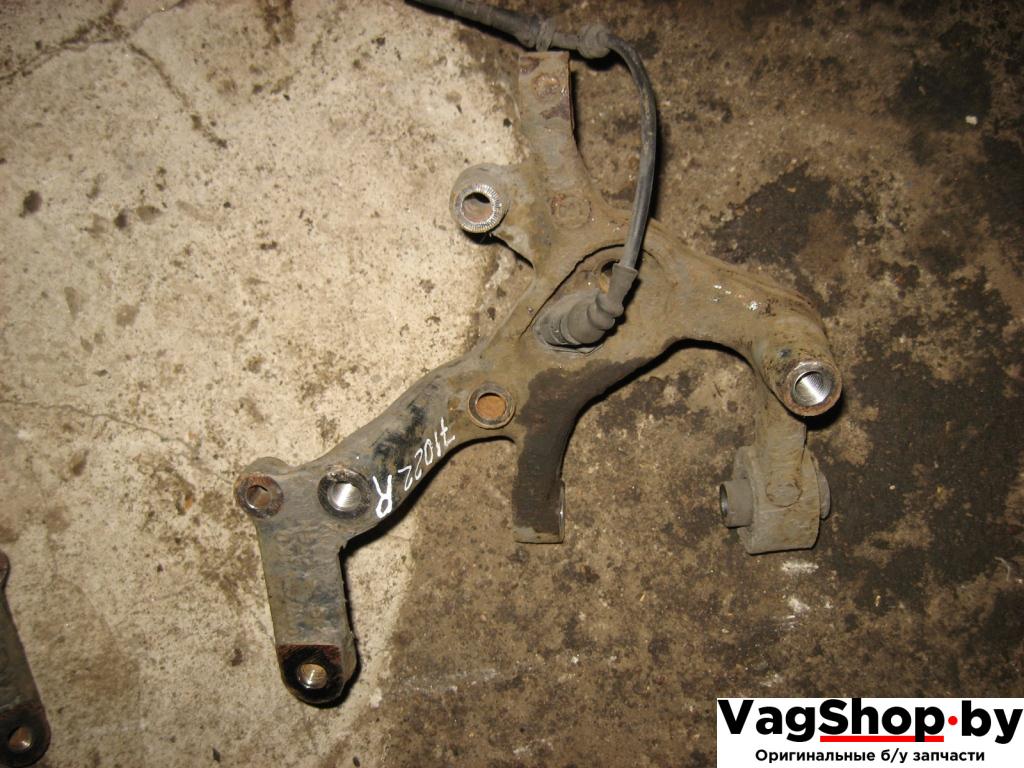 кулак задний правый Volkswagen Golf Plus 1 поколение 2008, 1.9 л., TDi, BKC, дизель, МКПП, серебро, хетчбэк 5 дв., передний привод - фото №1