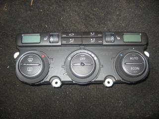 блок управления печки / климат-контроля Volkswagen Golf Plus 1 поколение 2008, 1.9 л., TDi, BKC, дизель, МКПП, серебро, хетчбэк 5 дв., передний привод, 1K0907044BA