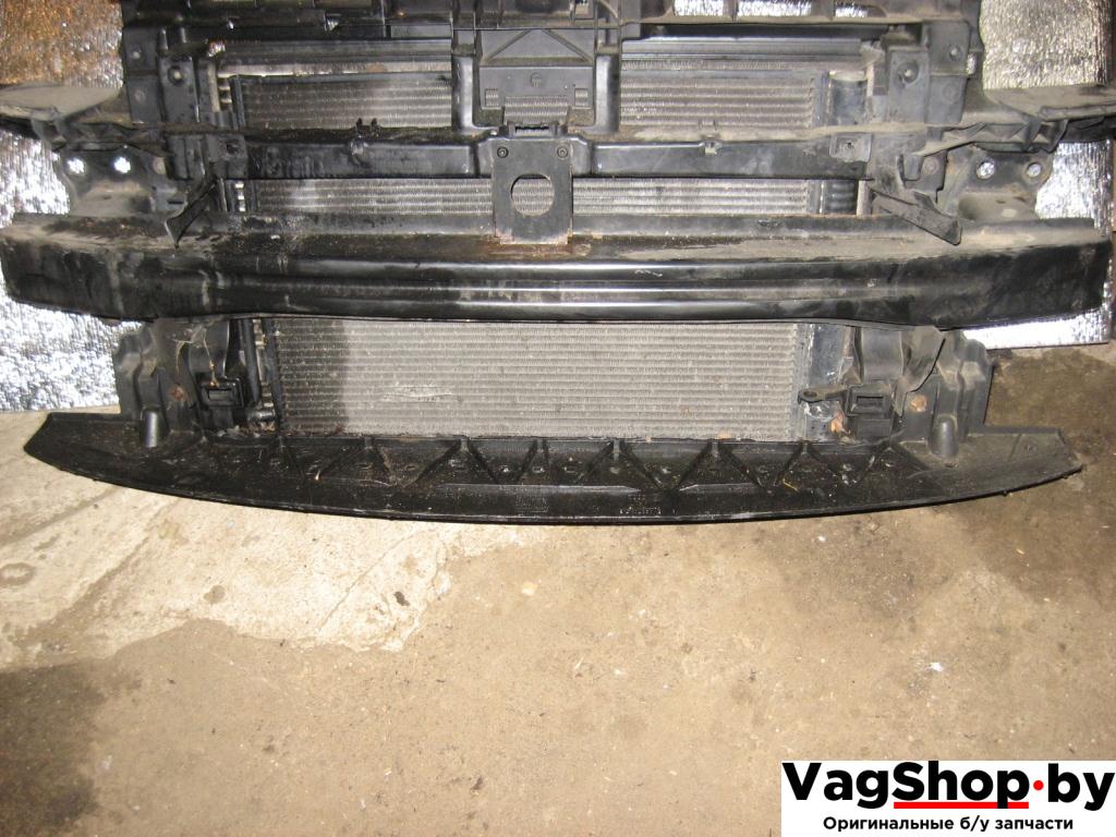 усилитель бампера переднего Volkswagen Golf Plus 1 поколение 2008, 1.9 л., TDi, BKC, дизель, МКПП, серебро, хетчбэк 5 дв., передний привод - фото №1