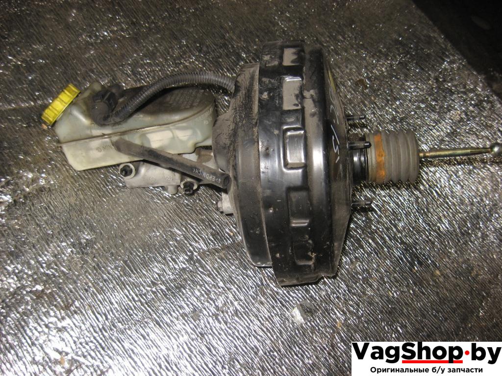 вакуумный усилитель тормозов Volkswagen Transporter T5 2005, 2.5 л., TDi, AXD, дизель, МКПП, белый, передний привод, 7H0612101A - фото №1