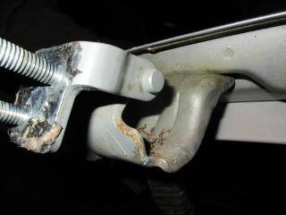 петля крышки багажника Volkswagen Passat B6 2007, 2.0 л., FSI, BVY, бензин, АКПП, серебро, универсал, передний привод