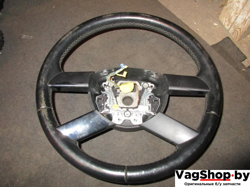 руль Volkswagen Touran 1 поколение 2004, 2.0 л., TDi, BKD, дизель, АКПП, серебро, минивэн, передний привод - фото №1