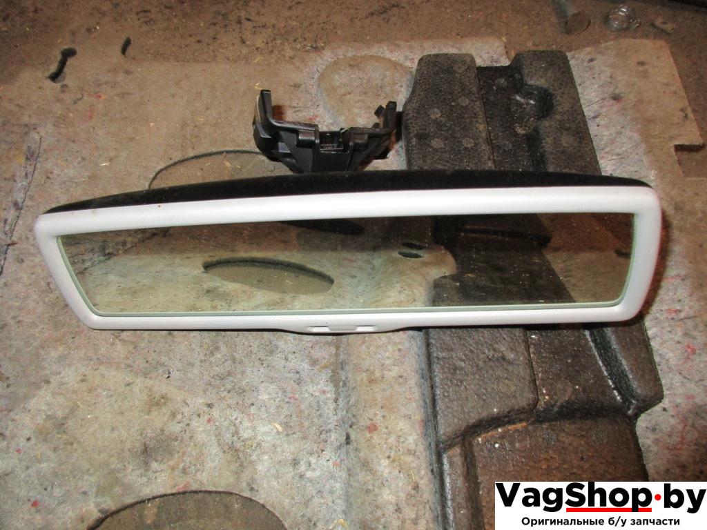 зеркало салона Volkswagen Passat B6 2006, 1.9 л., TDi, BLS, дизель, МКПП, серебро, универсал, передний привод - фото №1