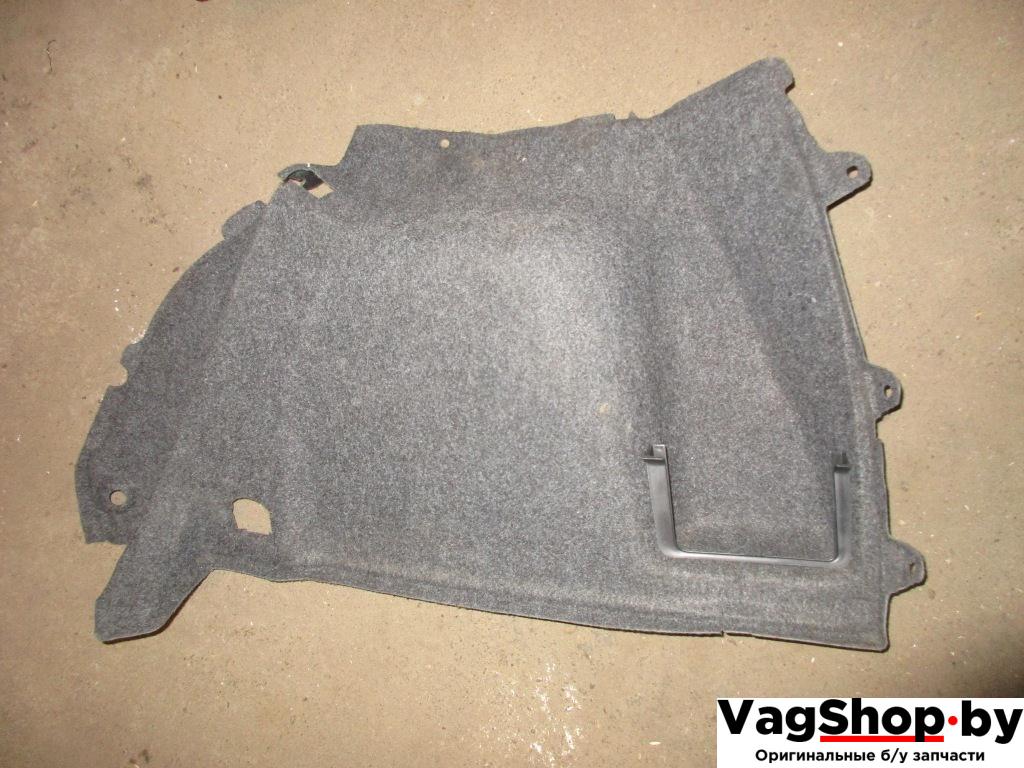 обшивка багажника Volkswagen Golf 5 поколение 2005, 2.0 л., TDi, BMM, дизель, АКПП, черный, хетчбэк 5 дв., передний привод, 1K6867428M - фото №1