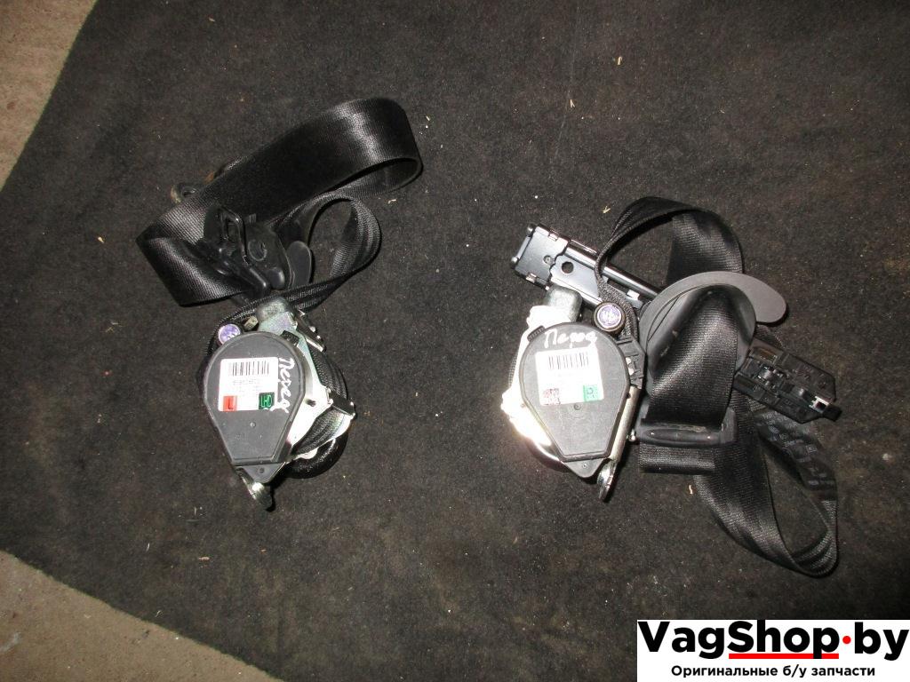 ремень безопасности Volkswagen Golf 5 поколение 2005, 2.0 л., TDi, BMM, дизель, АКПП, черный, хетчбэк 5 дв., передний привод - фото №1