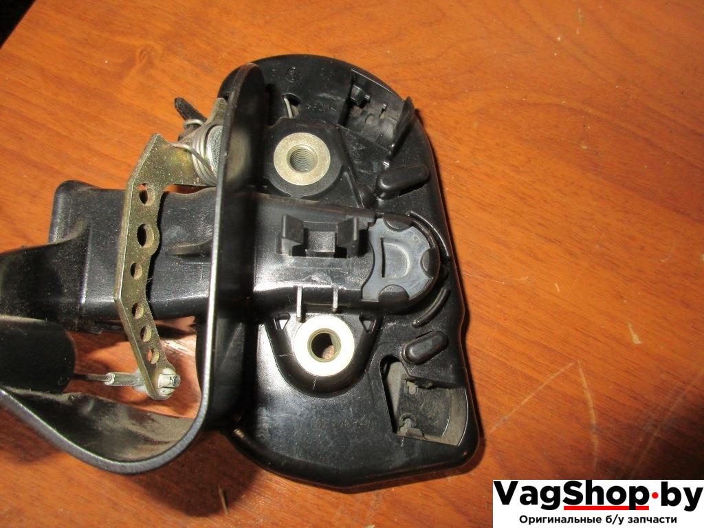 замок двери сдвижной Volkswagen Caddy 3 поколение 2006, 1.9 л., TDi, BJB, дизель, МКПП, синий светлый, минивэн, передний привод, 7H0843603K - фото №1