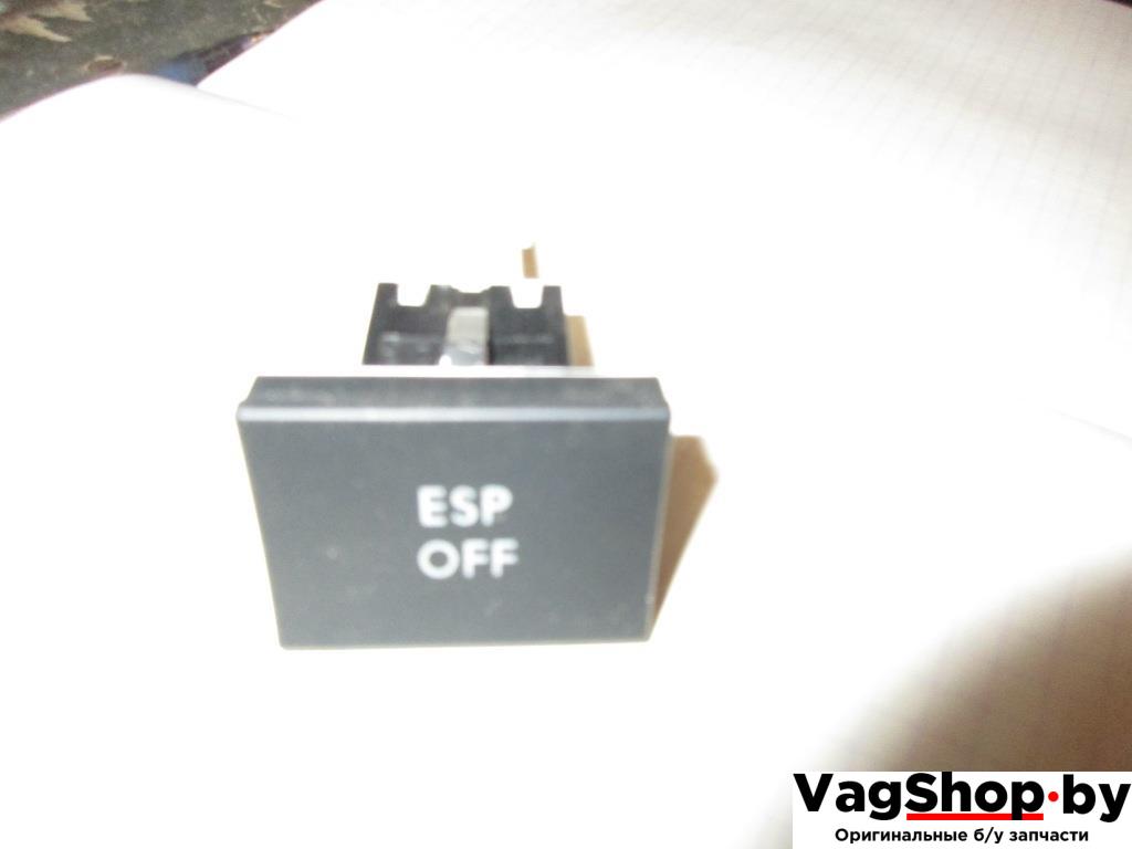 Кнопка антипробуксовочной системы (ABS/ESP) Volkswagen Golf Plus 1 поколение 2007, 1.9 л., TDi, BLS, дизель, МКПП, серебро, хетчбэк 5 дв., передний привод, 5M0927117B - фото №1