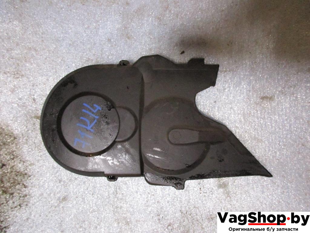 защита (кожух) ремня ГРМ Volkswagen Golf 5 поколение 2007, 1.9 л., TDi, BLS, дизель, МКПП, черный, универсал, передний привод, 045109107F - фото №1