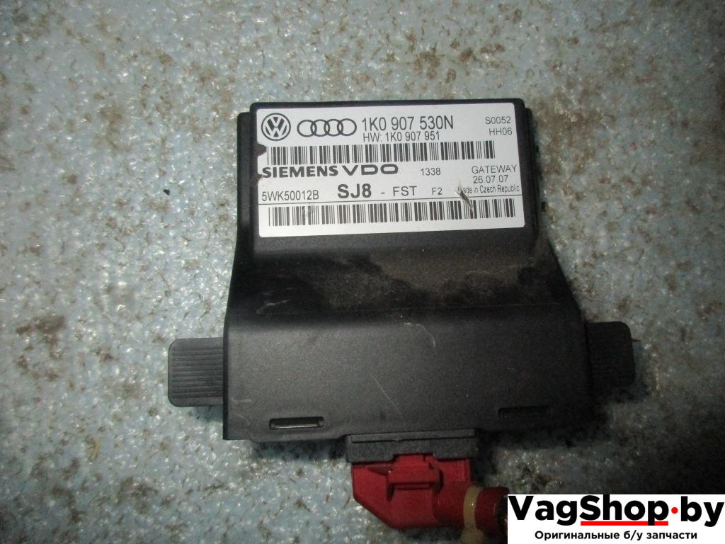 диагностический интерфейс Volkswagen Golf 5 поколение 2007, 1.9 л., TDi, BLS, дизель, МКПП, черный, универсал, передний привод, 1K0907530N - фото №1