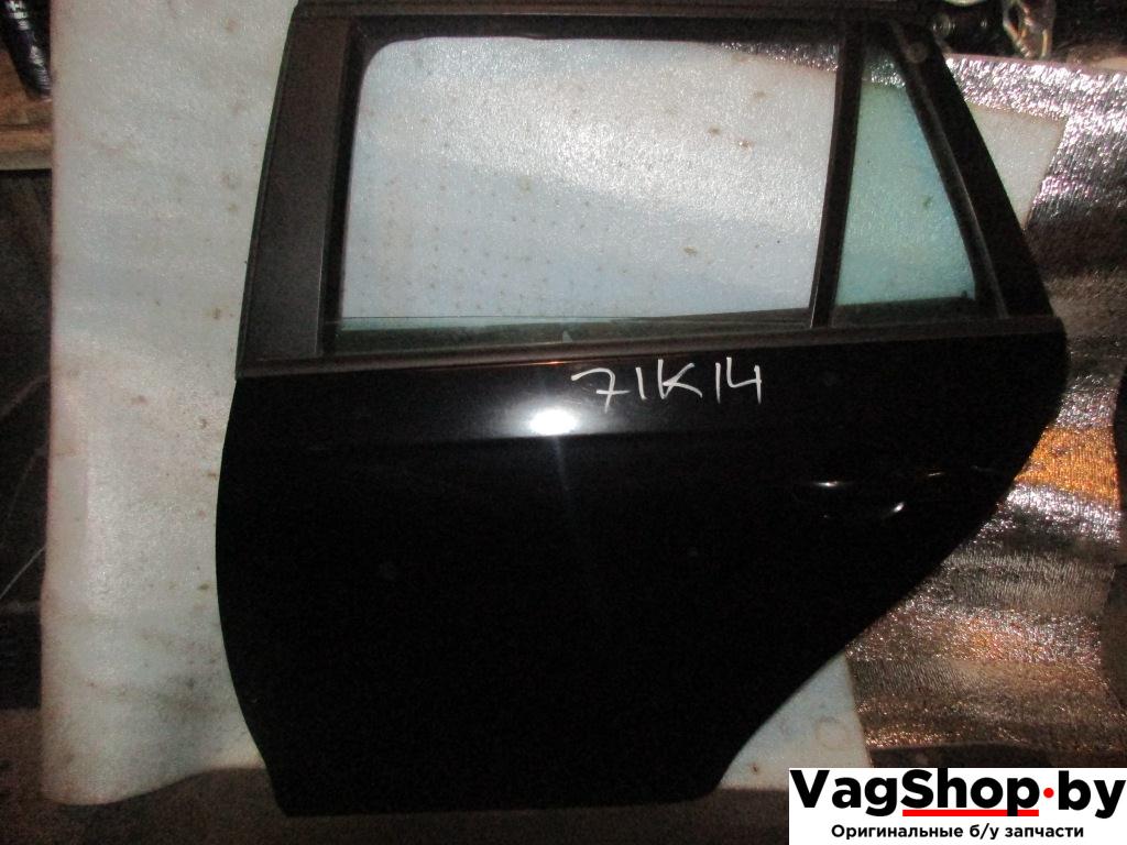 стеклоподъемник электрический задний левый Volkswagen Golf 5 поколение 2007, 1.9 л., TDi, BLS, дизель, МКПП, черный, универсал, передний привод - фото №1