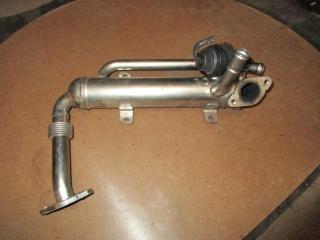 охладитель EGR / Радиатор EGR Volkswagen Golf Plus 1 поколение 2007, 1.9 л., TDi, BLS, дизель, МКПП, сине-зеленый хамелеон, хетчбэк 5 дв., передний привод, 03G131512S