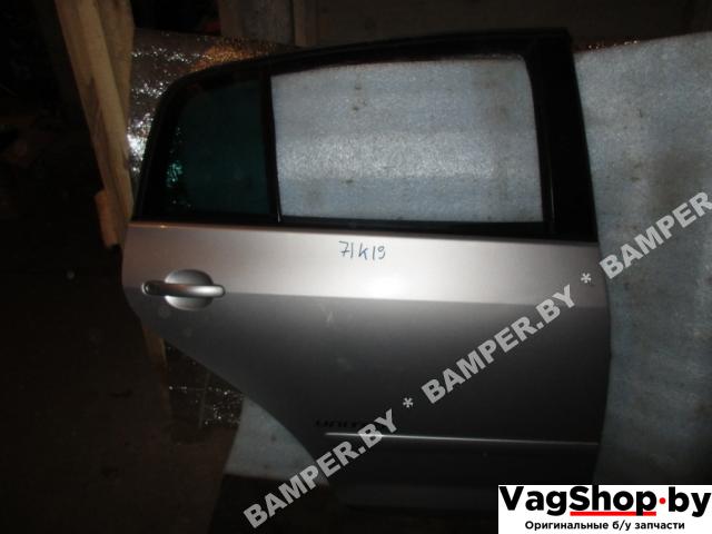 стеклоподъемник электрический задний правый Volkswagen Golf Plus 1 поколение 2007, 1.9 л., TDi, BLS, дизель, МКПП, серебро, хетчбэк 5 дв., передний привод - фото №1