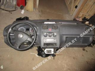 испаритель кондиционера Volkswagen Caddy 3 поколение 2007, 1.9 л., TDi, BSU, дизель, МКПП, сине-зеленый, минивэн, передний привод