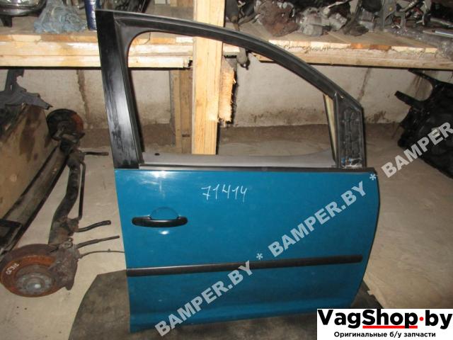 стеклоподъемник передний правый Volkswagen Caddy 3 поколение 2007, 1.9 л., TDi, BSU, дизель, МКПП, сине-зеленый, минивэн, передний привод - фото №1