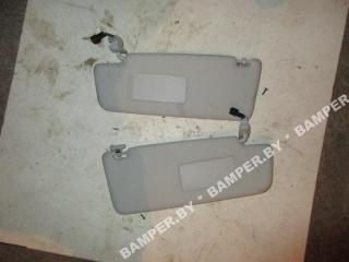 козырек солнцезащитный Volkswagen Touran 1 поколение [рестайлинг] 2008, 1.9 л., TDi, BLS, дизель, МКПП, серебро, минивэн, передний привод