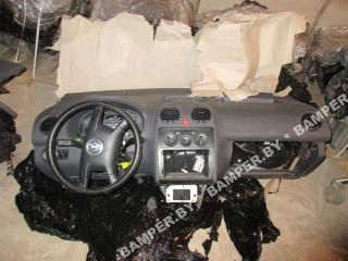 блок комфорта Volkswagen Caddy 3 поколение 2006, 1.9 л., TDi, BJB, дизель, МКПП, синий светлый, минивэн, передний привод