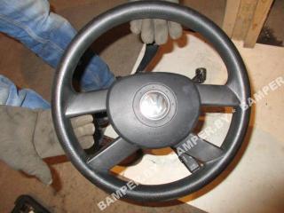 подушка безопасности водителя Volkswagen Touran 1 поколение 2006, 1.9 л., TDi, BKC, дизель, МКПП, серебро, минивэн, передний привод