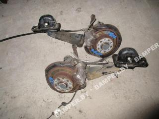 кулак задний левый Volkswagen Golf Plus 1 поколение 2006, 1.6 л., FSI, BLF, бензин, МКПП, черный, хетчбэк 5 дв., передний привод