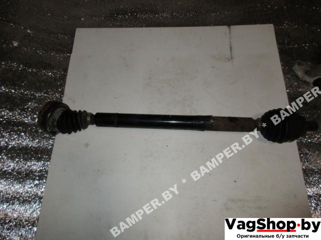полуось передняя правая (приводной вал, ШРУС) Volkswagen Golf Plus 1 поколение 2006, 1.6 л., FSI, BLF, бензин, МКПП, черный, хетчбэк 5 дв., передний привод - фото №1