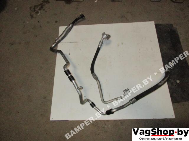 трубка кондиционера Volkswagen Passat B6 2008, 2.0 л., TDi, BMP, дизель, МКПП, серебро, универсал, передний привод - фото №1