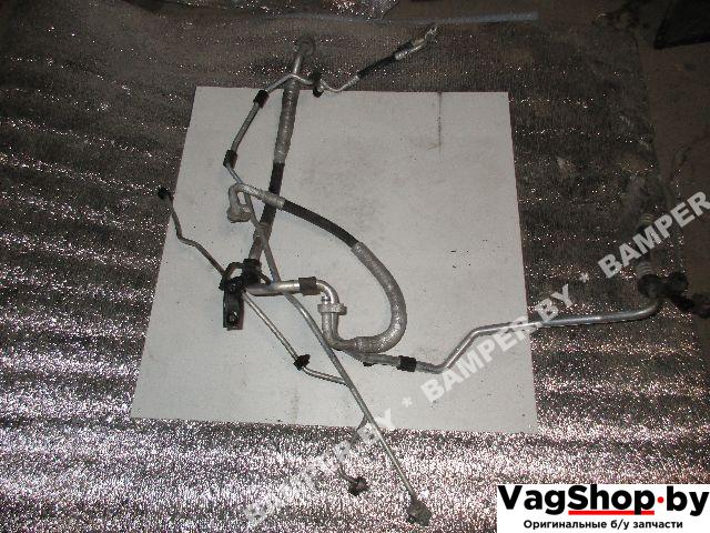 трубка кондиционера Volkswagen Golf Plus 1 поколение 2006, 1.6 л., FSI, BLF, бензин, МКПП, черный, хетчбэк 5 дв., передний привод - фото №1